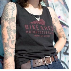 Black Motorcycle Club Tank Top